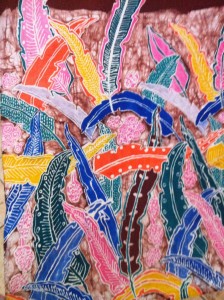 detail of my latest batik